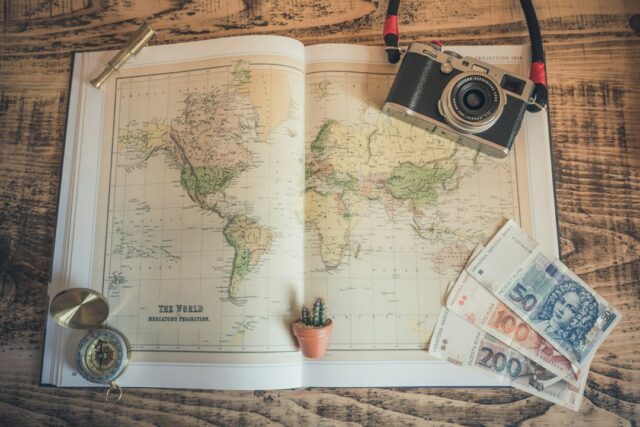 Photo long-term travel planning